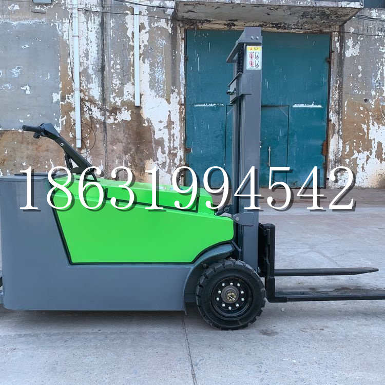 武胜县小型电动叉车1吨2吨步行站驾式电瓶堆高充电装卸车液压升降车铲车